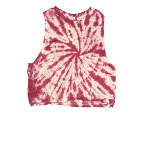 FP Movement Free People Love Muscle Tank Size M Tie Dye in Vivacious Violet Pink